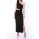 TGH ROCHIE MAXI NEW SUMMER CU DECUPAJE SI SLIT LATERAL