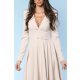 TGH ROCHIE MIDI A-LINE MOVIE STAR CU NASTURI