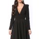 TGH ROCHIE MIDI A-LINE MOVIE STAR CU NASTURI