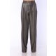 TGH PANTALONI DREPTI SHINY CU TALIE INALTA