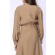 TGH ROCHIE MIDI A-LINE CU DRAPAJE