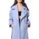 TGH FABULOUS WIDE LAPELS MIDI COAT