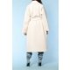 TGH FABULOUS WIDE LAPELS MIDI COAT