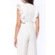 TGH SALOPETA FAIRY PERFORATA CULOTTES CU VOLANE
