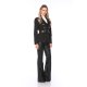 POESSE SACOU SLIM-FIT CU DETALII DIN PIELE ECO