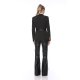 POESSE SACOU SLIM-FIT CU DETALII DIN PIELE ECO