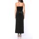 TGH VELVET GLITTER EDITH CORSET MIDI DRESS