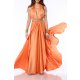 TGH ROCHIE MAXI DIN SATIN SUMMER JOY CU INEL