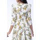 TGH ROCHIE MIDI SOPHISTICATION CU PRINT FLORAL