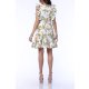 TGH ROCHIE MINI FLORAL SERENADE CU VOLANE