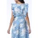 TGH ROCHIE MIDI PETAL PERFECTION CU NASTURI