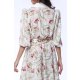 TGH LINO ROCHIE MIDI FLORAL GARDEN DREAM CU GULER ASCUTIT