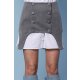 TGH STRIPES&BUTTONS BOLD WAISTBAND SKIRT