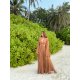 TGH ROCHIE MAXI CU SLIT ADANC GOLDEN SUN