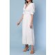 TGH ROCHIE MIDI WHITE PARTY 