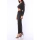 TGH ROCHIE MAXI GLITTER LYCRA CU MANECA, DECUPAJE SI LANT