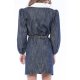 TGH ROCHIE MINI ECLIPSE DARK DENIM CU GULER ASCUTIT