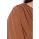 TGH ROCHIE MIDI CINNAMON