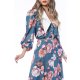 TGH ROCHIE MIDI FALL NIGHT GARDEN CU GULER ASCUTIT