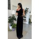 TGH RIOCHIE MAXI BLACK VELVET