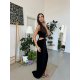 TGH RIOCHIE MAXI BLACK VELVET