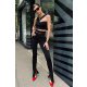 TGH SPECIAL DATE CUT-OUT FLARED PANTS