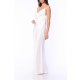 TGH ROCHIE MAXI DIN SATIN CU SPATE DESCHIS SI LANTURI